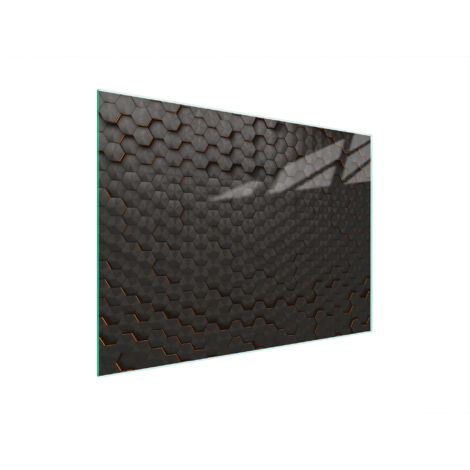 TABLA DE CORTAR DE VIDRIO 30x22 NEGRA
