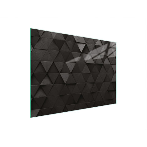 TABLA DE CORTAR DE VIDRIO 30x22 NEGRA