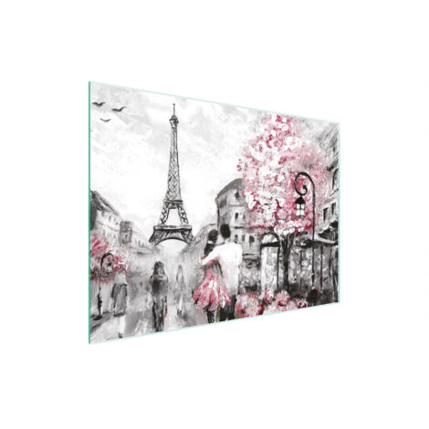 TABLA DE CORTAR DE VIDRIO 30x22 PARÍS