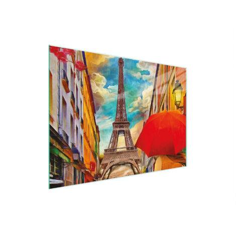 TABLA DE CORTAR DE VIDRIO 30x22 PARÍS