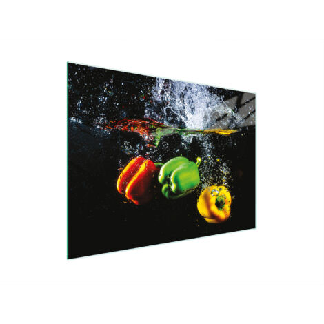 TABLA DE CORTAR DE VIDRIO 30x22 PIMIENTA