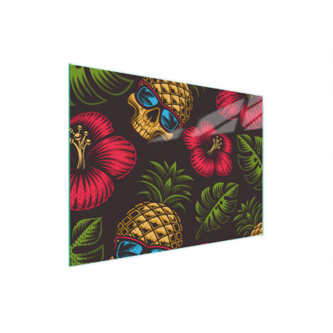TABLA DE CORTAR DE VIDRIO 30x22 PIÑA