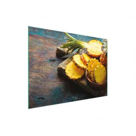 TABLA DE CORTAR DE VIDRIO 30x22 PIÑA