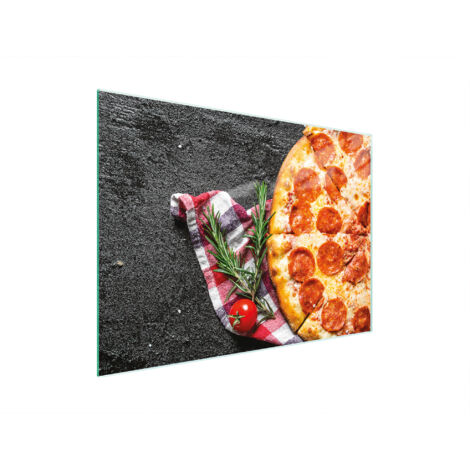 TABLA DE CORTAR DE VIDRIO 30x22 PIZZA