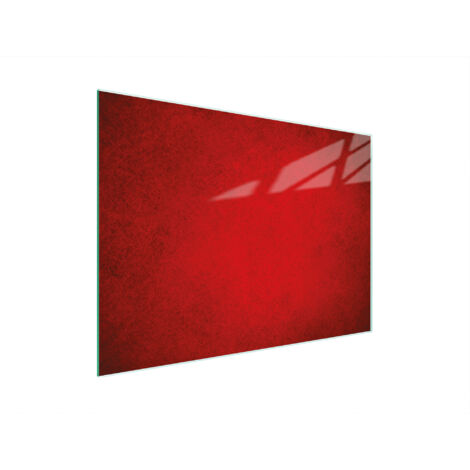 TABLA DE CORTAR DE VIDRIO 30x22 ROJA
