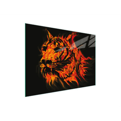 TABLA DE CORTAR DE VIDRIO 30x22 TIGRE