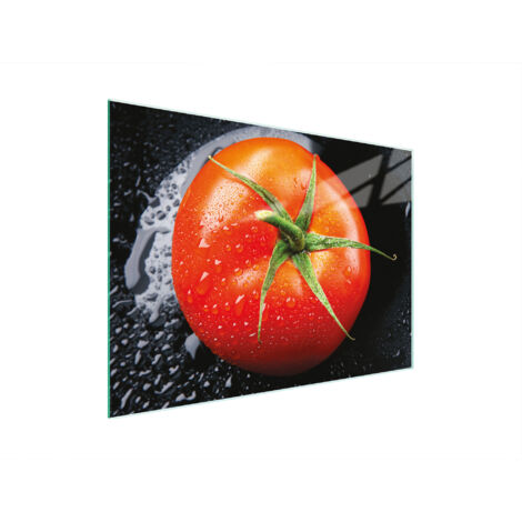 TABLA DE CORTAR DE VIDRIO 30x22 TOMATE