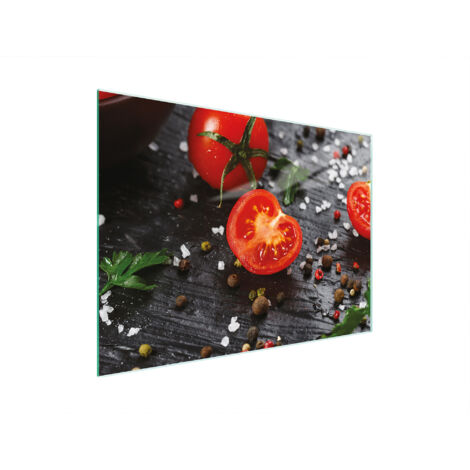 TABLA DE CORTAR DE VIDRIO 30x22 TOMATE