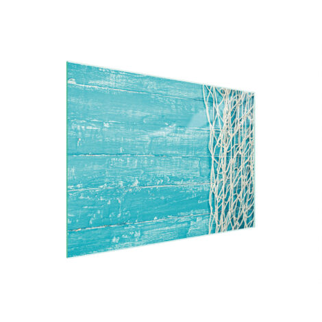 TABLA DE CORTAR DE VIDRIO 30x22 TURQUESA