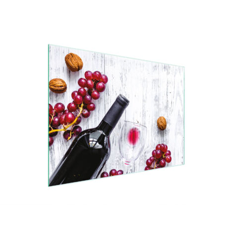 TABLA DE CORTAR DE VIDRIO 30x22 UVAS
