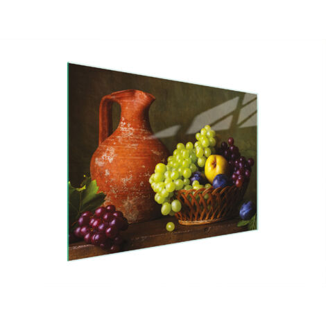 TABLA DE CORTAR DE VIDRIO 30x22 UVAS