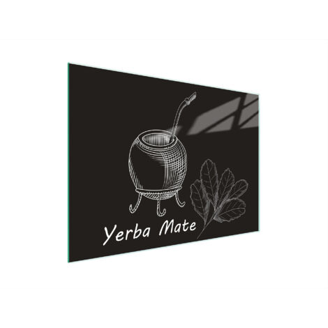 TABLA DE CORTAR DE VIDRIO 30x22 YERBA