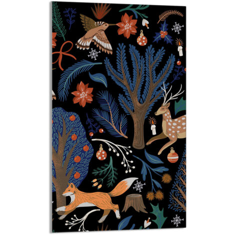 TABLA DE CORTAR DE VIDRIO 30x52 Animales