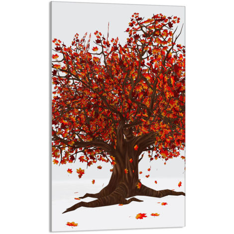 TABLA DE CORTAR DE VIDRIO 30x52 Árbol