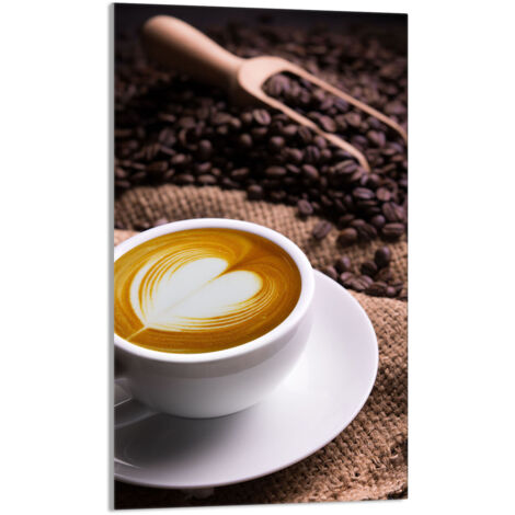 TABLA DE CORTAR DE VIDRIO 30x52 Café