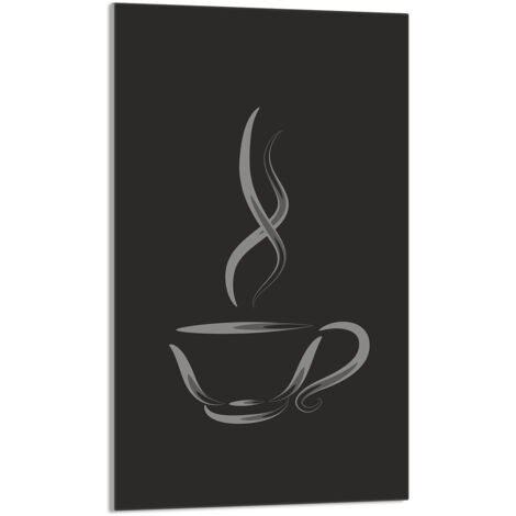 TABLA DE CORTAR DE VIDRIO 30x52 Café