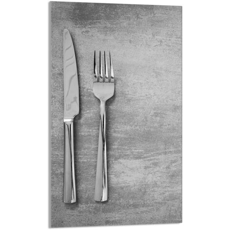 TABLA DE CORTAR DE VIDRIO 30x52 Cubiertos