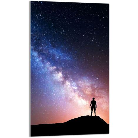 Tabla de cortar de vidrio 30x52 Estrellas