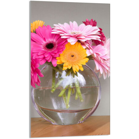 TABLA DE CORTAR DE VIDRIO 30x52 Flores