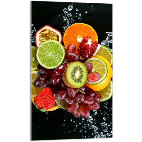 TABLA DE CORTAR DE VIDRIO 30x52 Fruta