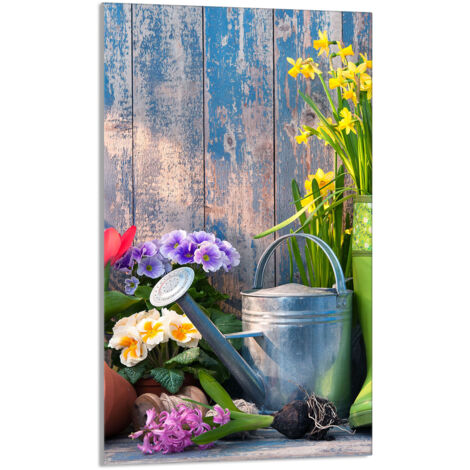 Tabla de cortar de vidrio 30x52 Jardín