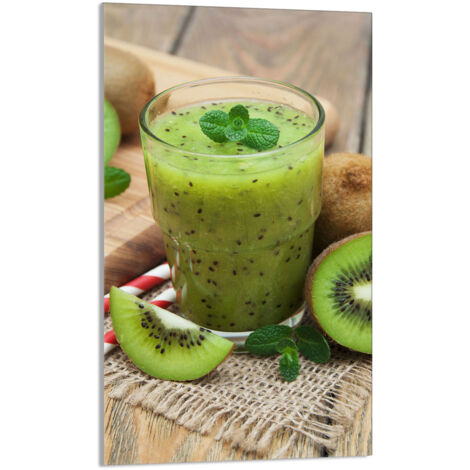 Tabla de cortar de vidrio 30x52 Kiwi