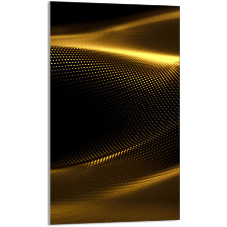 Tabla de cortar de vidrio 30x52 Oro