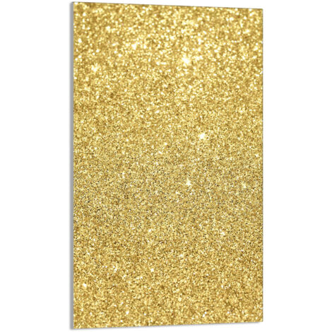 Tabla de cortar de vidrio 30x52 Oro