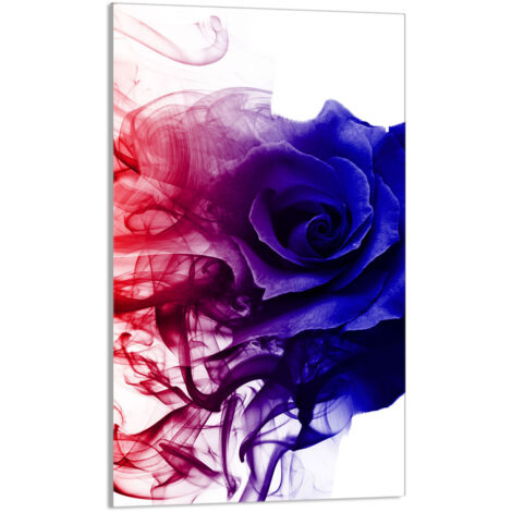 Tabla de cortar de vidrio 30x52 rosa