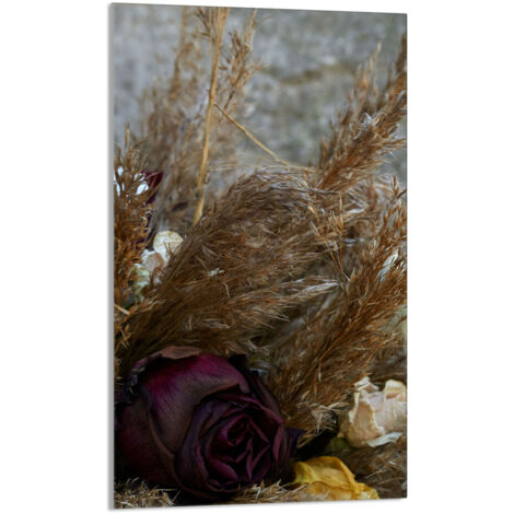 Tabla de cortar de vidrio 30x52 rosa