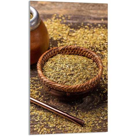TABLA DE CORTAR DE VIDRIO 30x52 Yerba