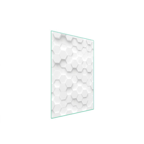 TABLA DE CORTAR DE VIDRIO 35x52 BLANCA