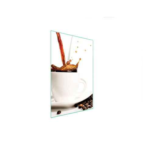 TABLA DE CORTAR DE VIDRIO 35x52 CAFÉ