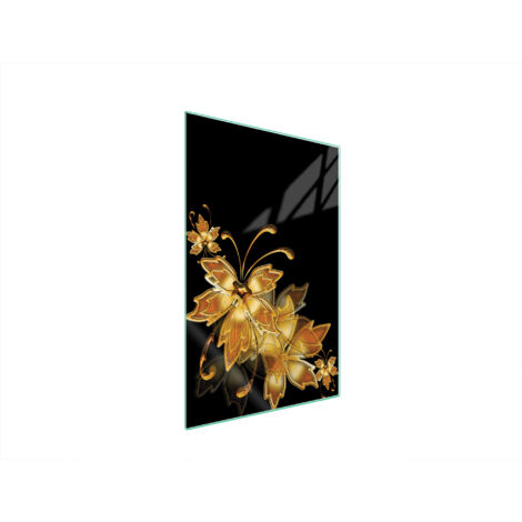 TABLA DE CORTAR DE VIDRIO 35x52 DORADO