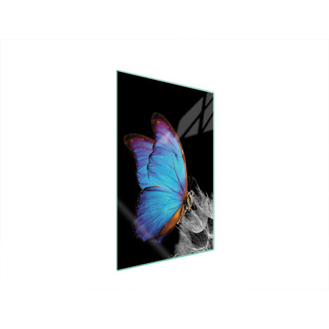TABLA DE CORTAR DE VIDRIO 35x52 MARIPOSA