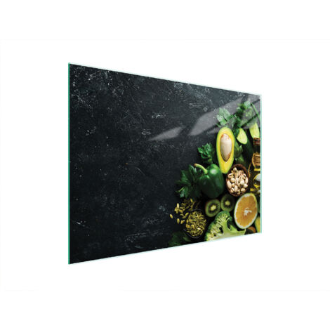TABLA DE CORTAR DE VIDRIO 40x30 AGUACATE