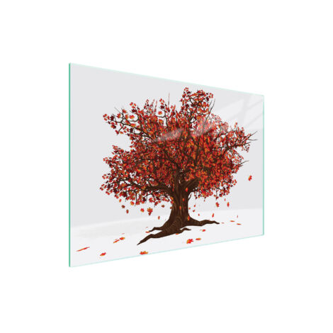 TABLA DE CORTAR DE VIDRIO 40x30 ÁRBOL