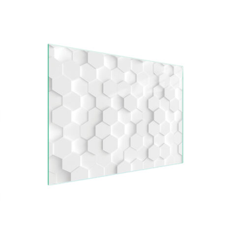 TABLA DE CORTAR DE VIDRIO 40x30 BLANCA