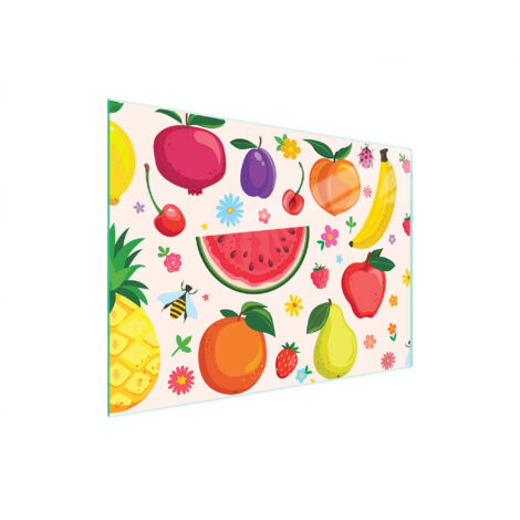 TABLA DE CORTAR DE VIDRIO 40x30 FRUTA