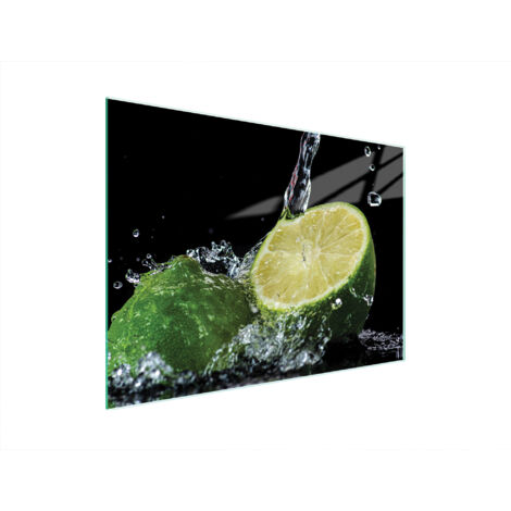 TABLA DE CORTAR DE VIDRIO 40x30 LIMÓN