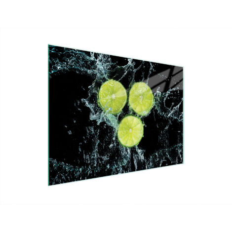 TABLA DE CORTAR DE VIDRIO 40x30 LIMÓN