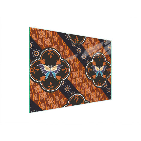 TABLA DE CORTAR DE VIDRIO 40x30 MARIPOSA