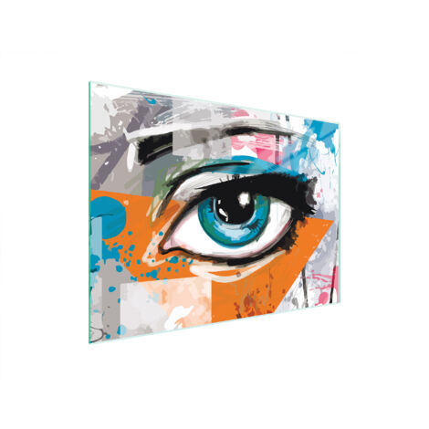 TABLA DE CORTAR DE VIDRIO 40x30 OJO