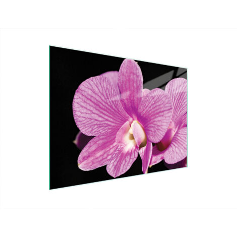 TABLA DE CORTAR DE VIDRIO 40x30 ORQUÍDEA