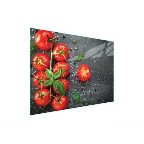 TABLA DE CORTAR DE VIDRIO 40x30 TOMATES
