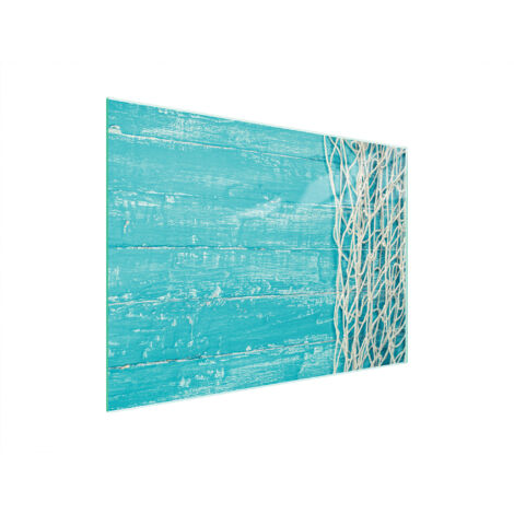 TABLA DE CORTAR DE VIDRIO 40x30 TURQUESA