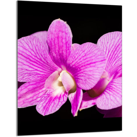 TABLA DE CORTAR DE VIDRIO 40x52 Orquídea