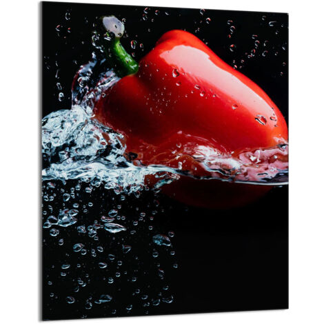 Tabla de cortar de vidrio 40x52 Pepper