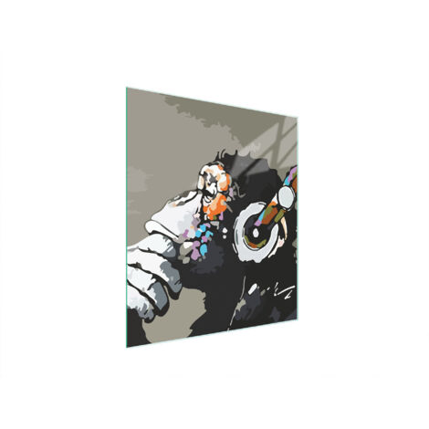 TABLA DE CORTAR DE VIDRIO 45x52 MÚSICA