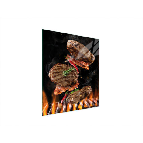TABLA DE CORTAR DE VIDRIO 45x52 PARRILLA
